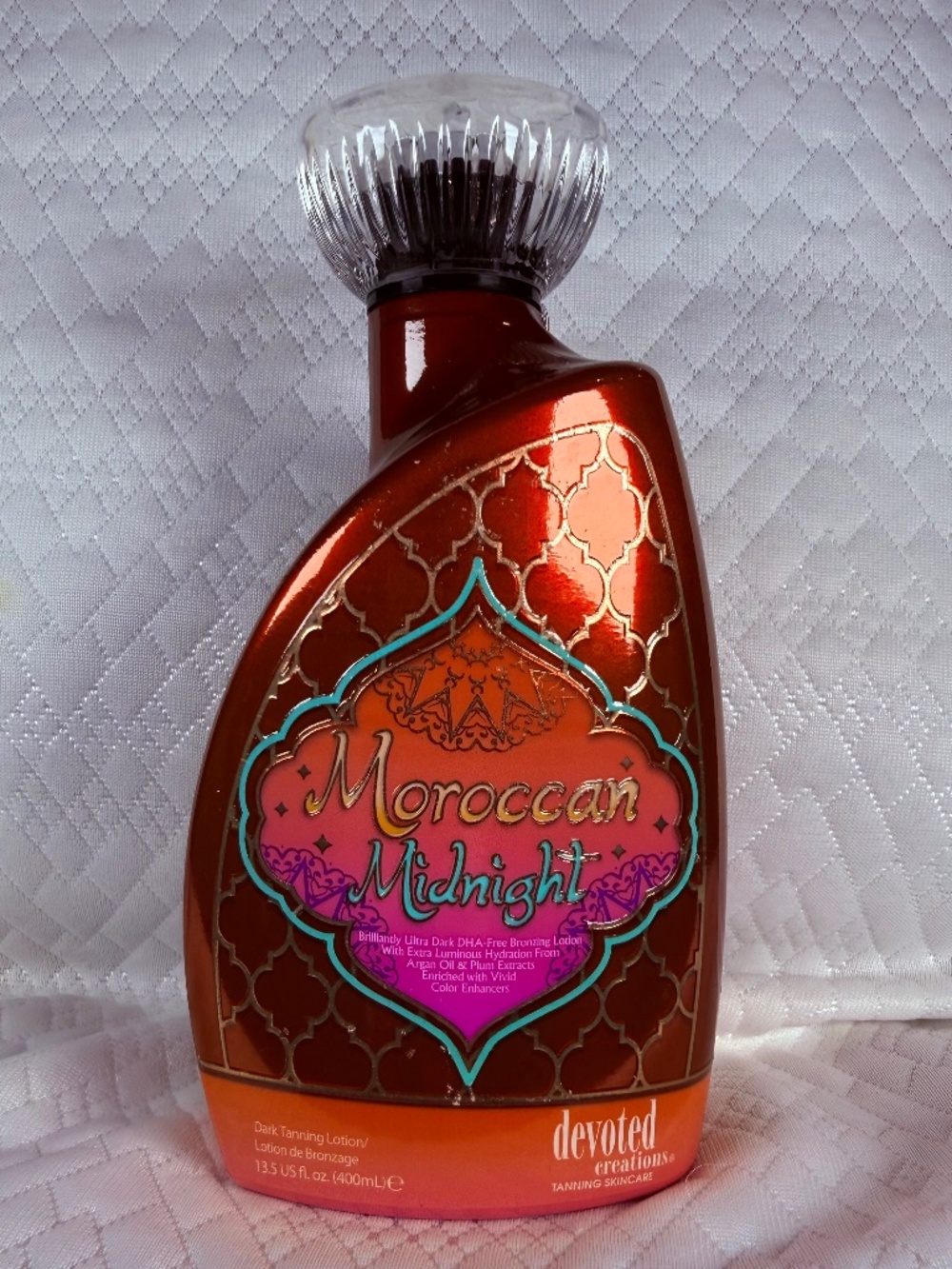 Devoted Creations - Moroccan Midnight - Tanning Lotion - Dark Tanning-NEW Bottle